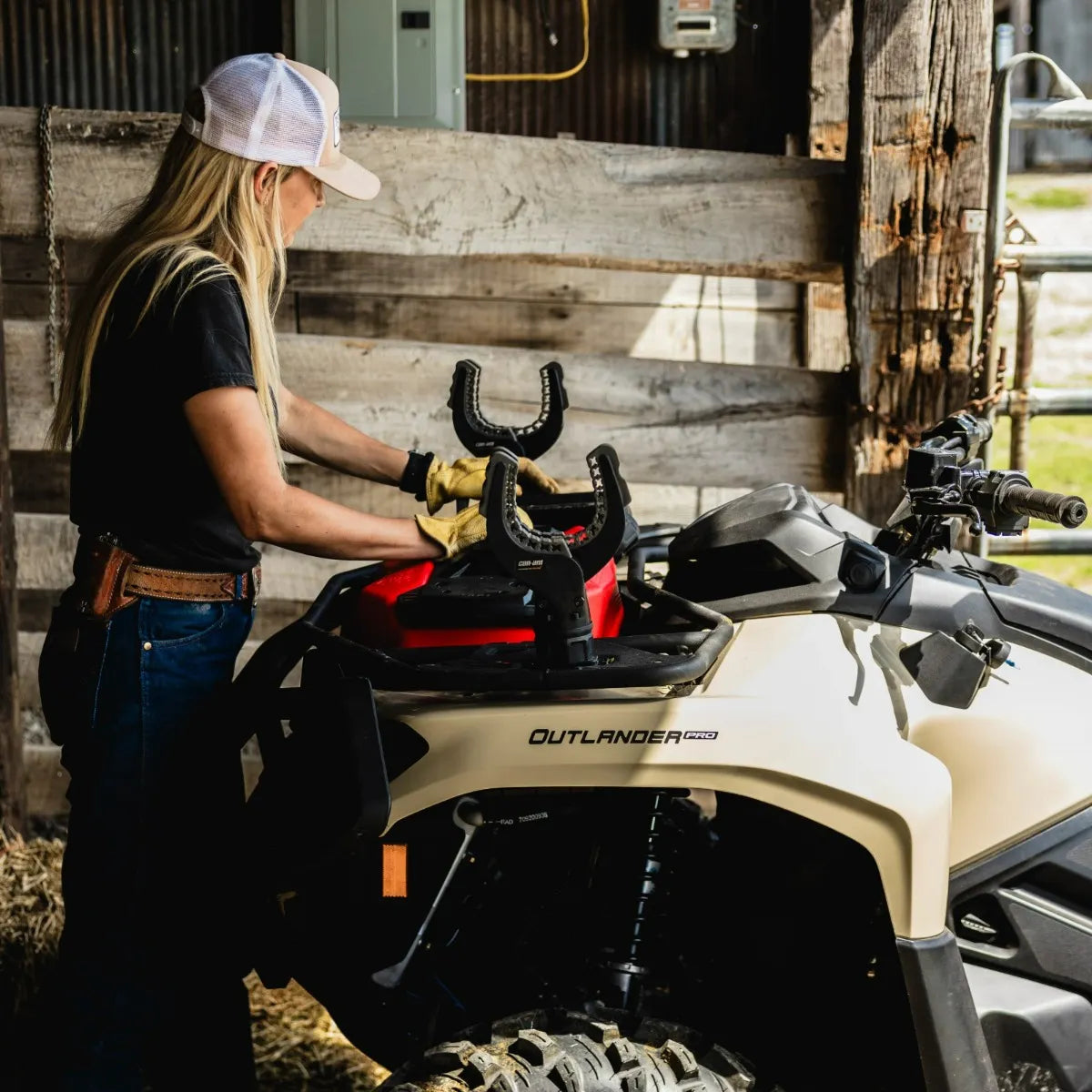 Can-Am Linq Mounted Gear Grips Kit