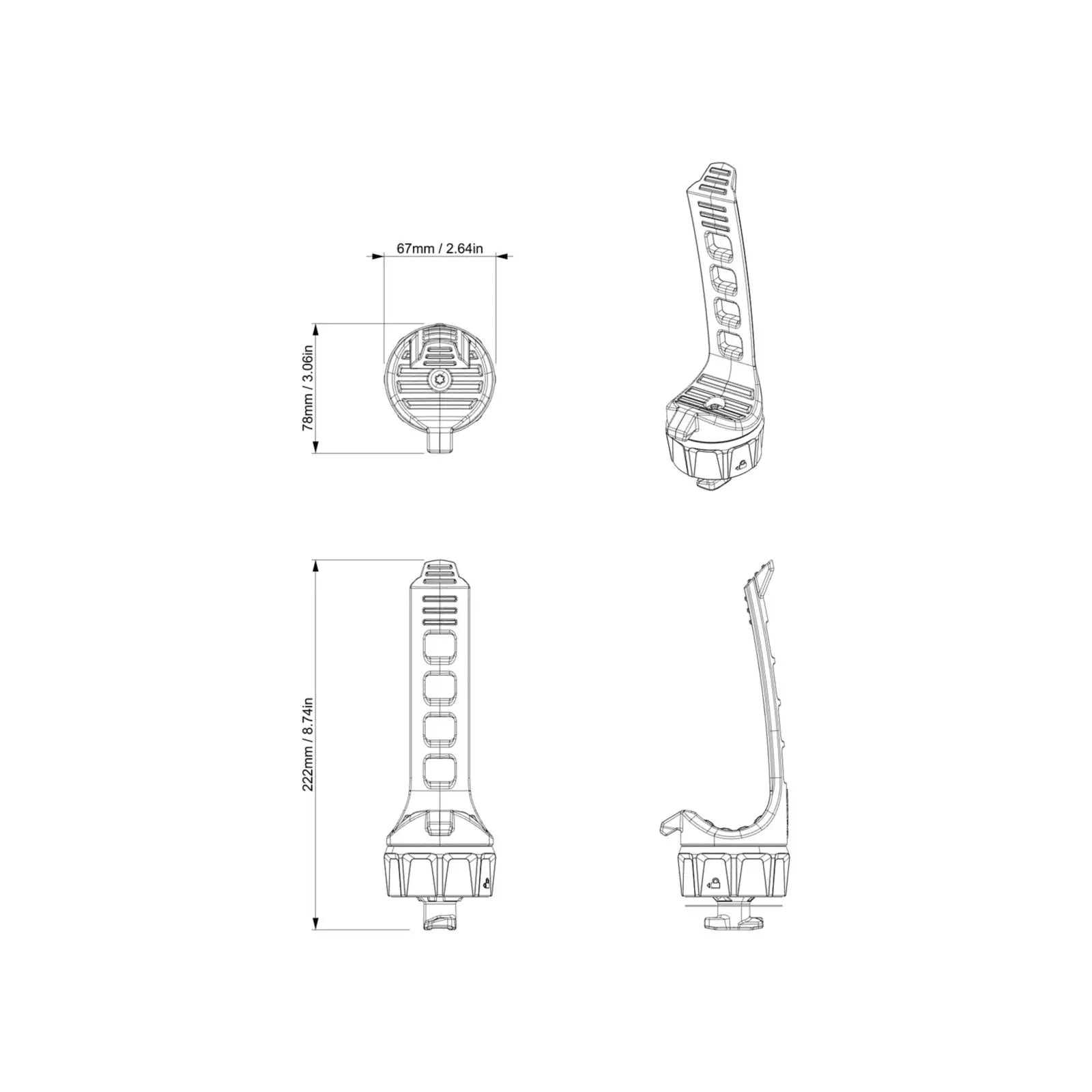 Can-Am LinQ Tool Holder for SxS (Defender & Ryker)