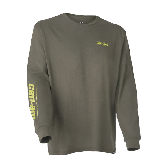 army green Can-Am Mens Signature Long sleeve shirt