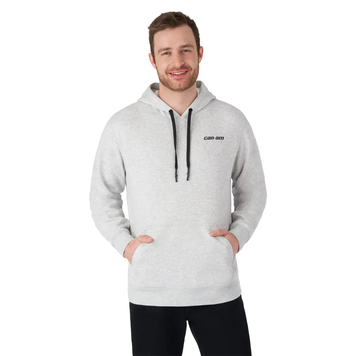 grey Can-Am Off-Road Cobra Desert Pullover Hoodie