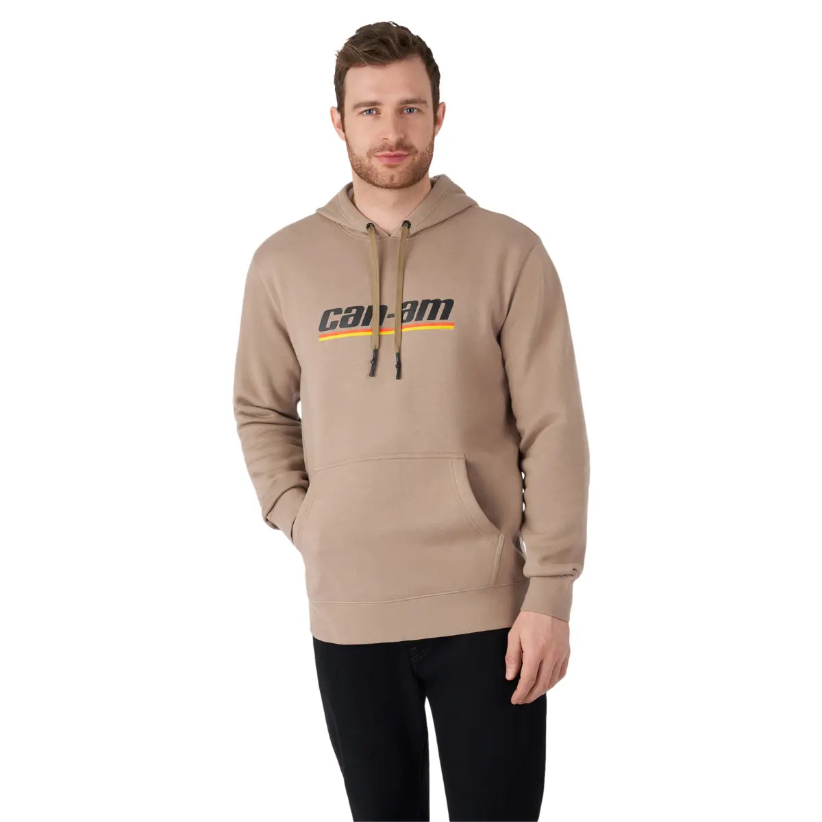 sand Can-Am Off-Road Emblem Pullover Hoodie