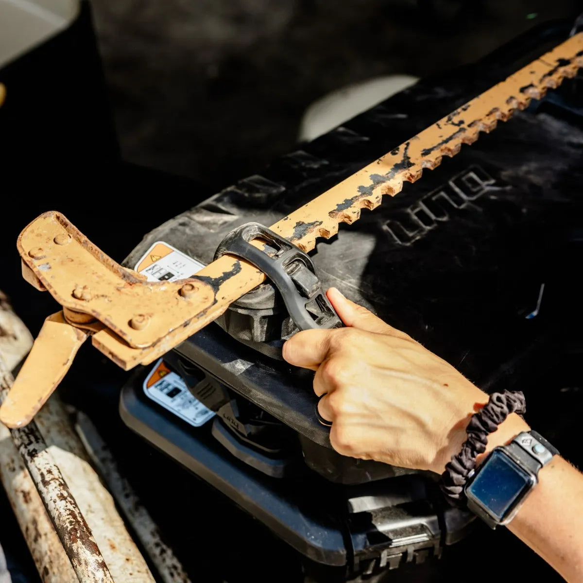 Can-Am Tool Holder Bolt-On for LinQ Cargo Boxes and Baskets