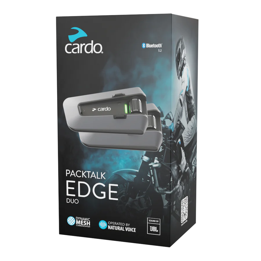 Cardo Packtalk Edge Duo Bluetooth Communicator
