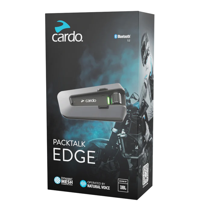 Cardo Packtalk Edge Single Bluetooth Communicator