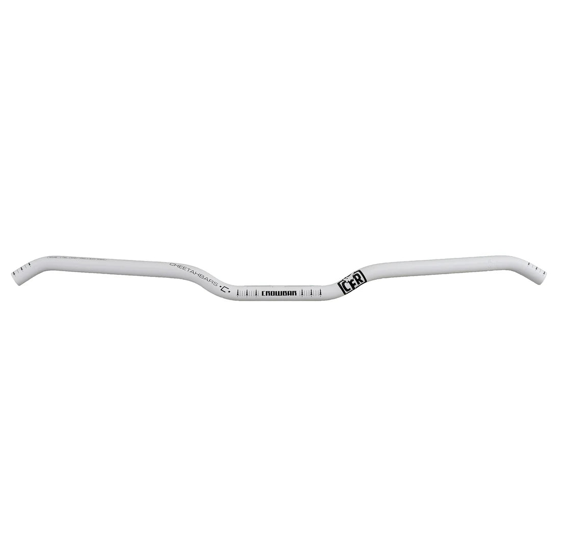 white Cheetah Factory Racing CrowBar Handlebar