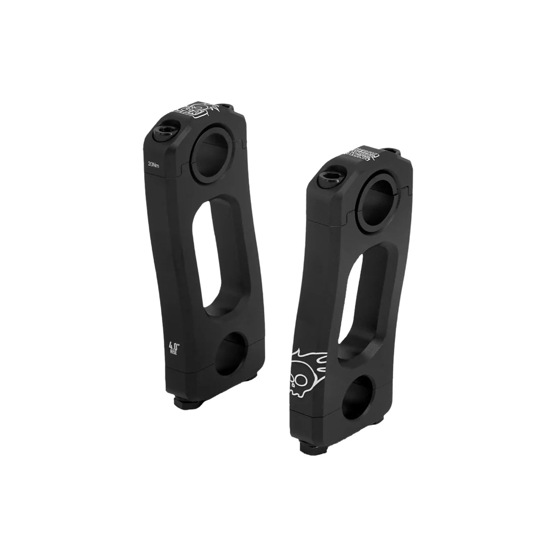 4" black Cheetah Factory Racing Knucks Risers V2