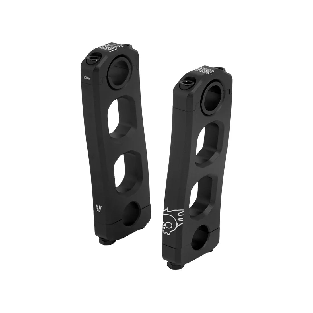 5" black Cheetah Factory Racing Knucks Risers V2
