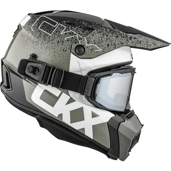 CKX AMS Titan Helmet Vaneer with Apex Goggles