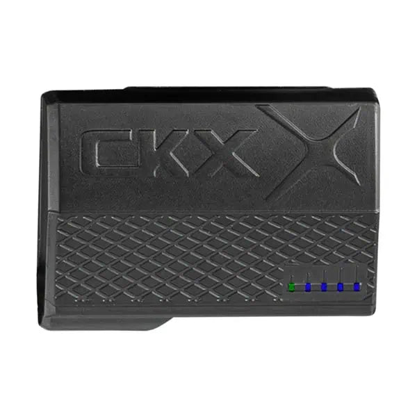 lighted view of the CKX Replacement Battery for Apex Heated Goggles
