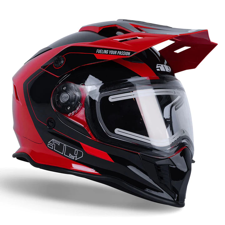 509 Delta R3L Ignite Snowmobile Helmet - Racing Red