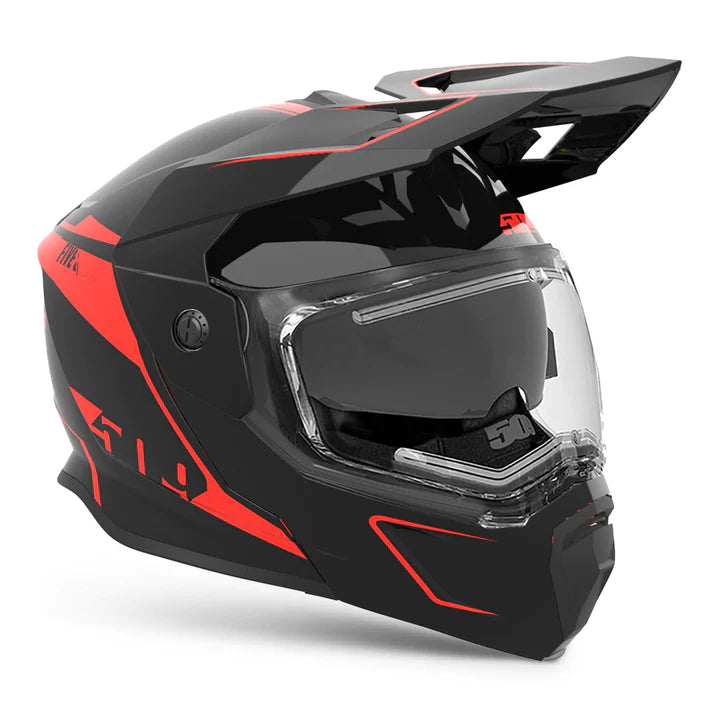 509 Delta R4 Ignite Snowmobile Helmet - Black Aura