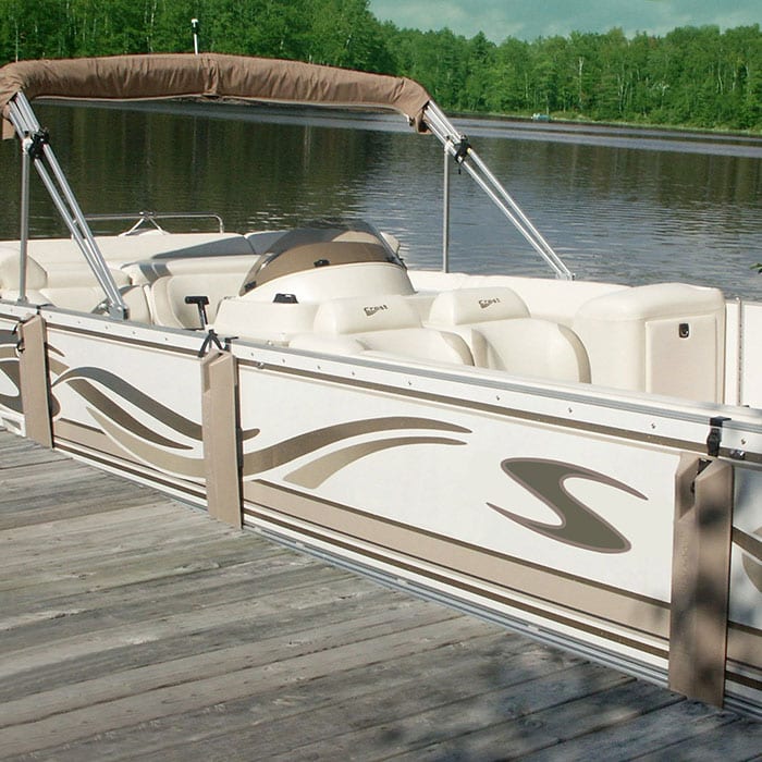 Dock Edge PVC Toon Fender for Pontoon Boats