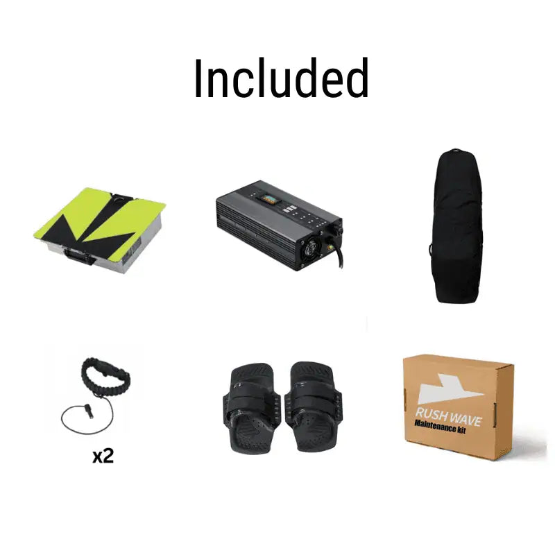 items included in the EasyRider Electric Surfboard