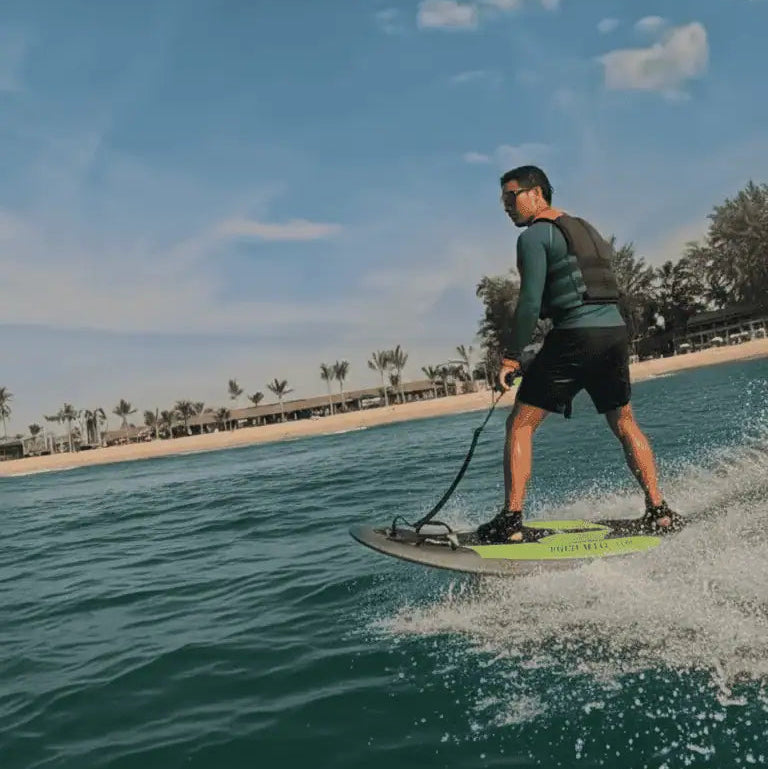 easily using the EasyRider Electric Surfboard