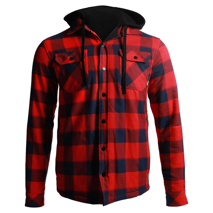 509 Groomer Flannel red/navy