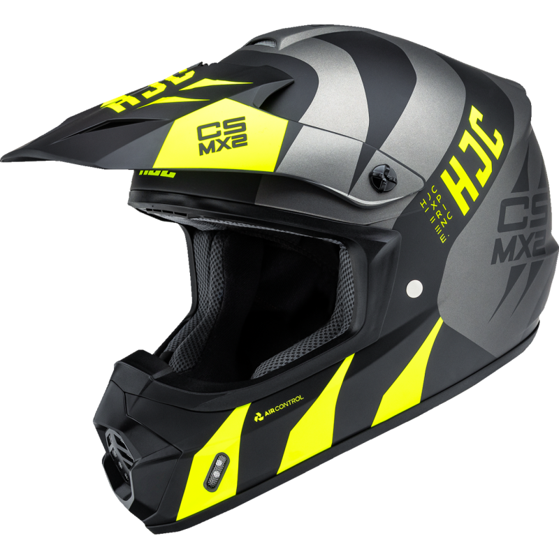 HJC CS-MX2 Crox SF Helmet grey hi-vis