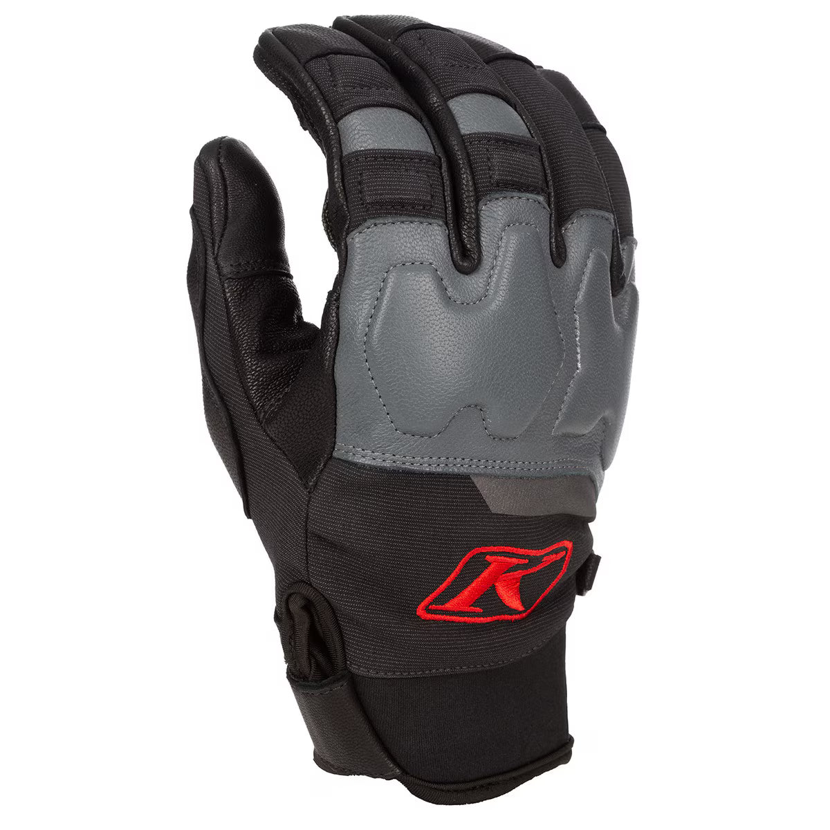 castlerock -fiery red Klim Inversion Pro Snowmobile Gloves