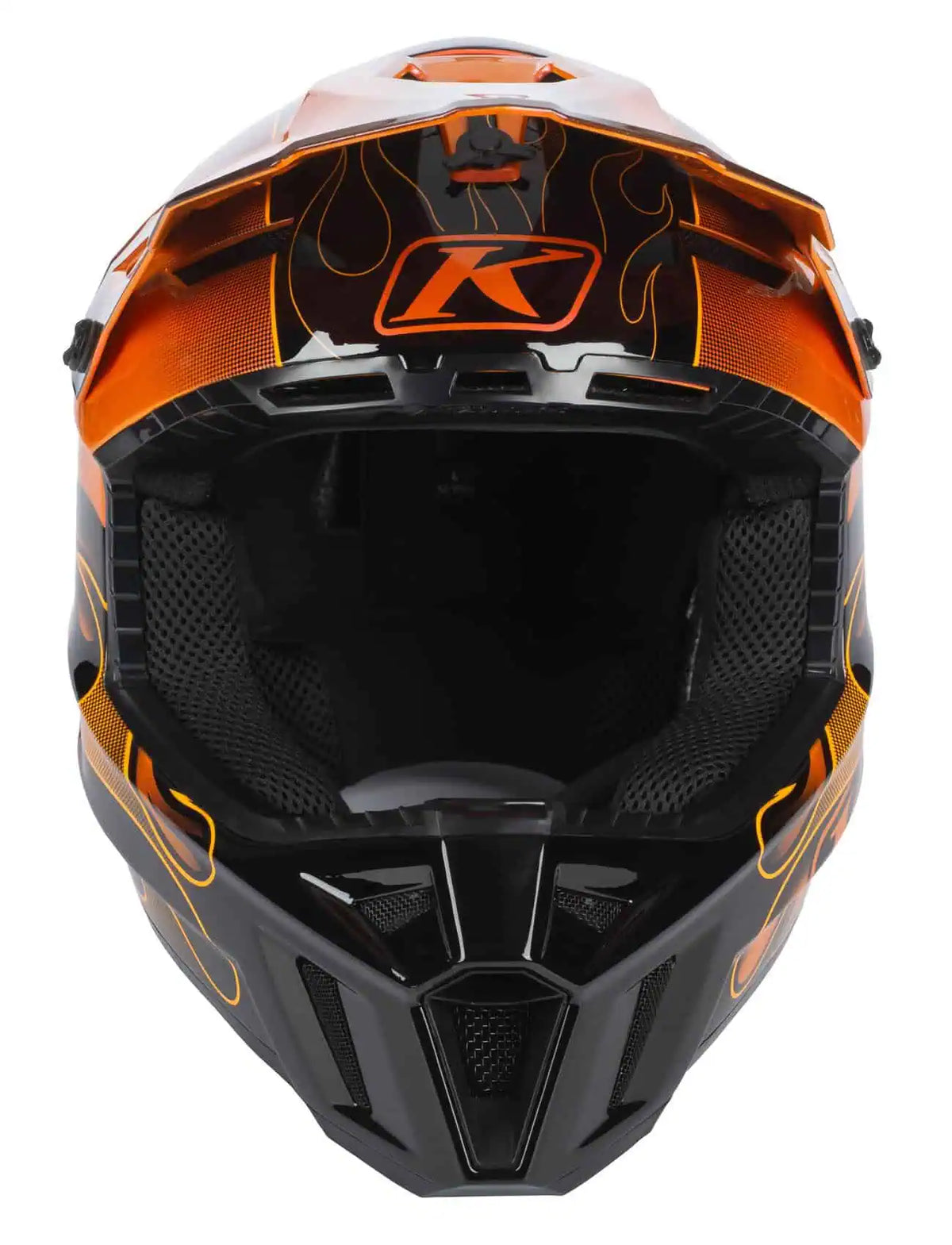 Klim F3 Carbon Snowmobile Helmet ECE - Scorched Sunrise