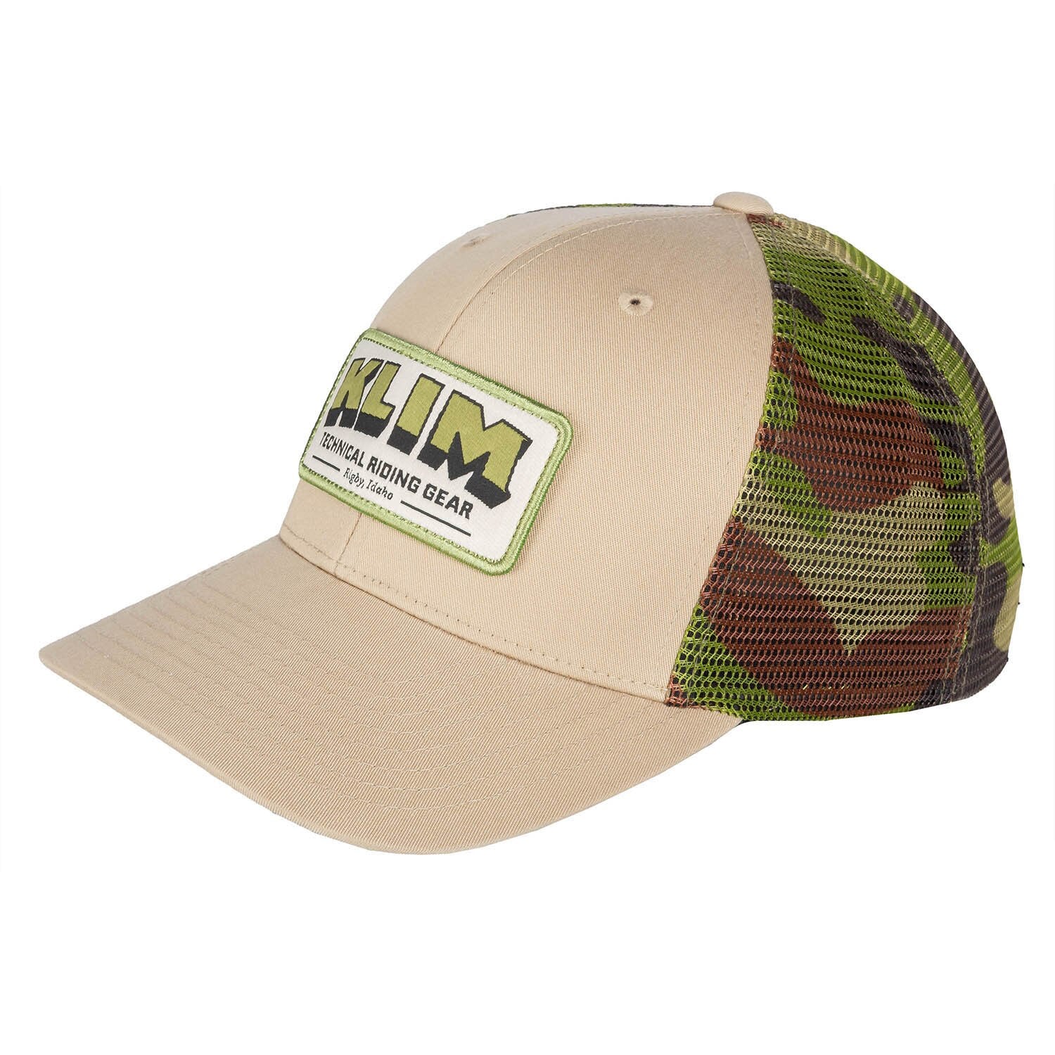 montana tan color of the Klim Escape Mesh Back Hat