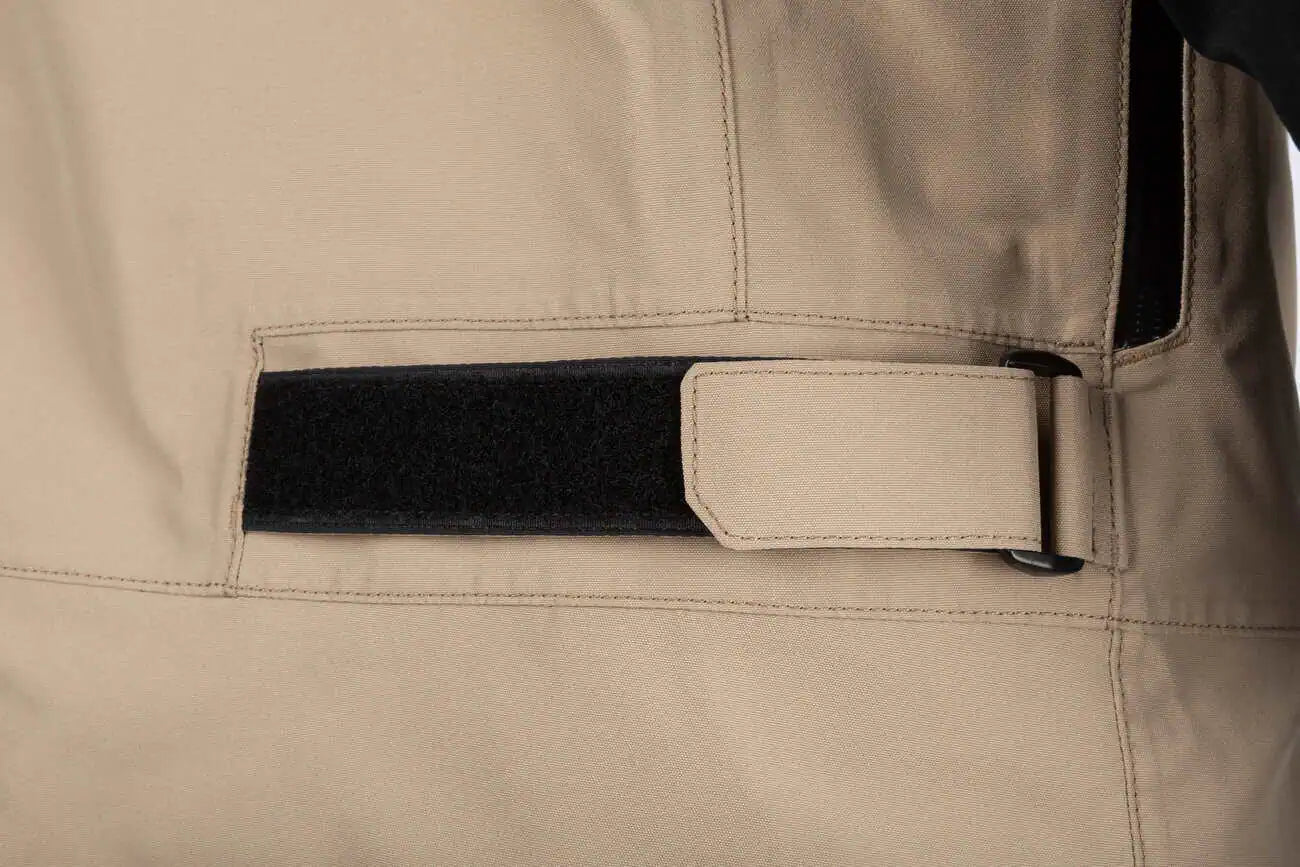 Close-up of a Klim Terrain One-Piece Monosuit