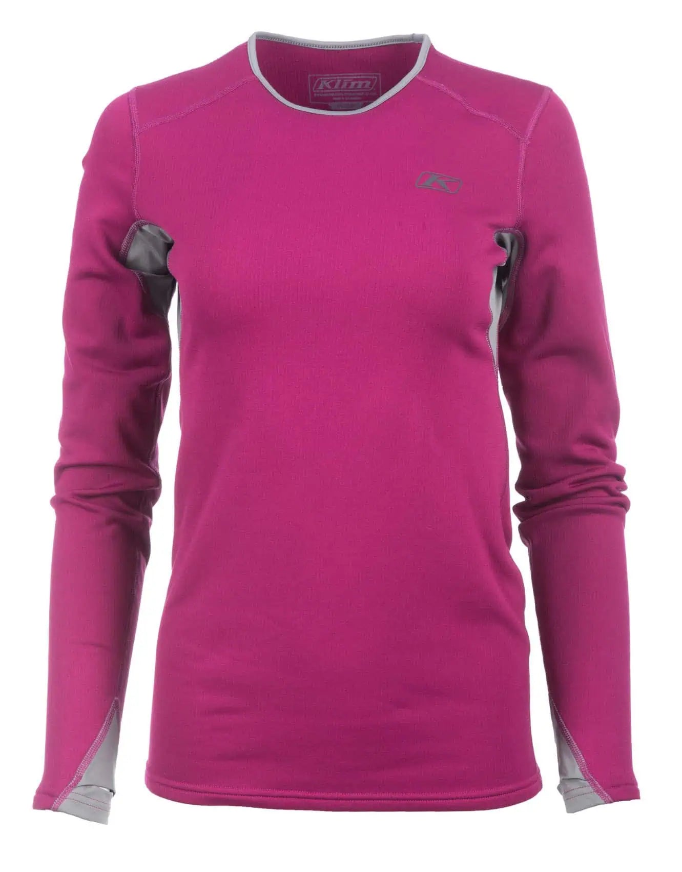 magenta purple Klim Women's Solstice Shirt 2.0