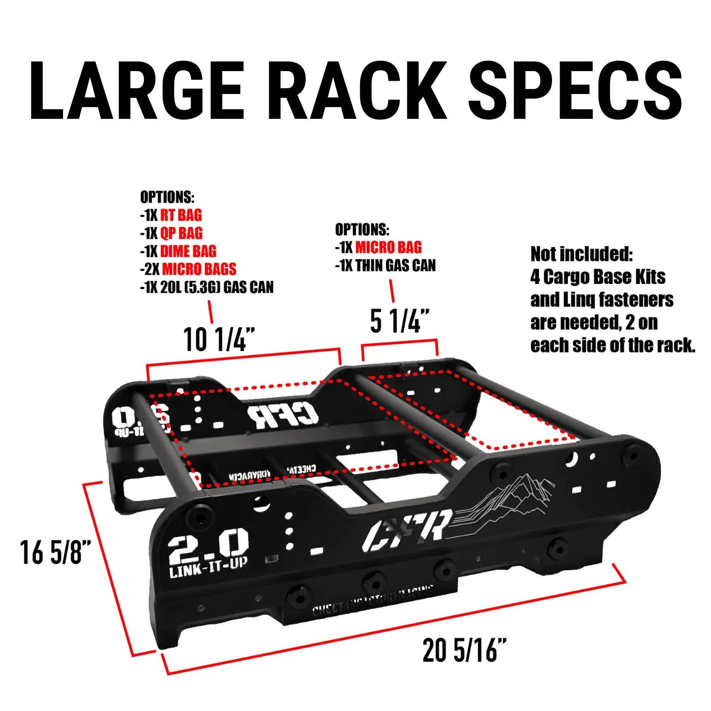 CFR Link-it-Up 2.0 Snowmobile Rack
