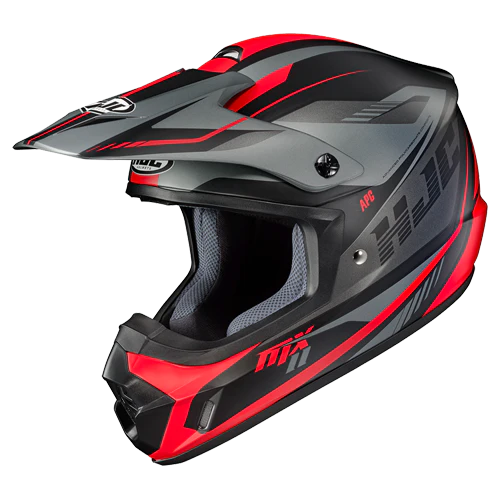 HJC CS-MX 2 Drift Off Road Helmet black and red