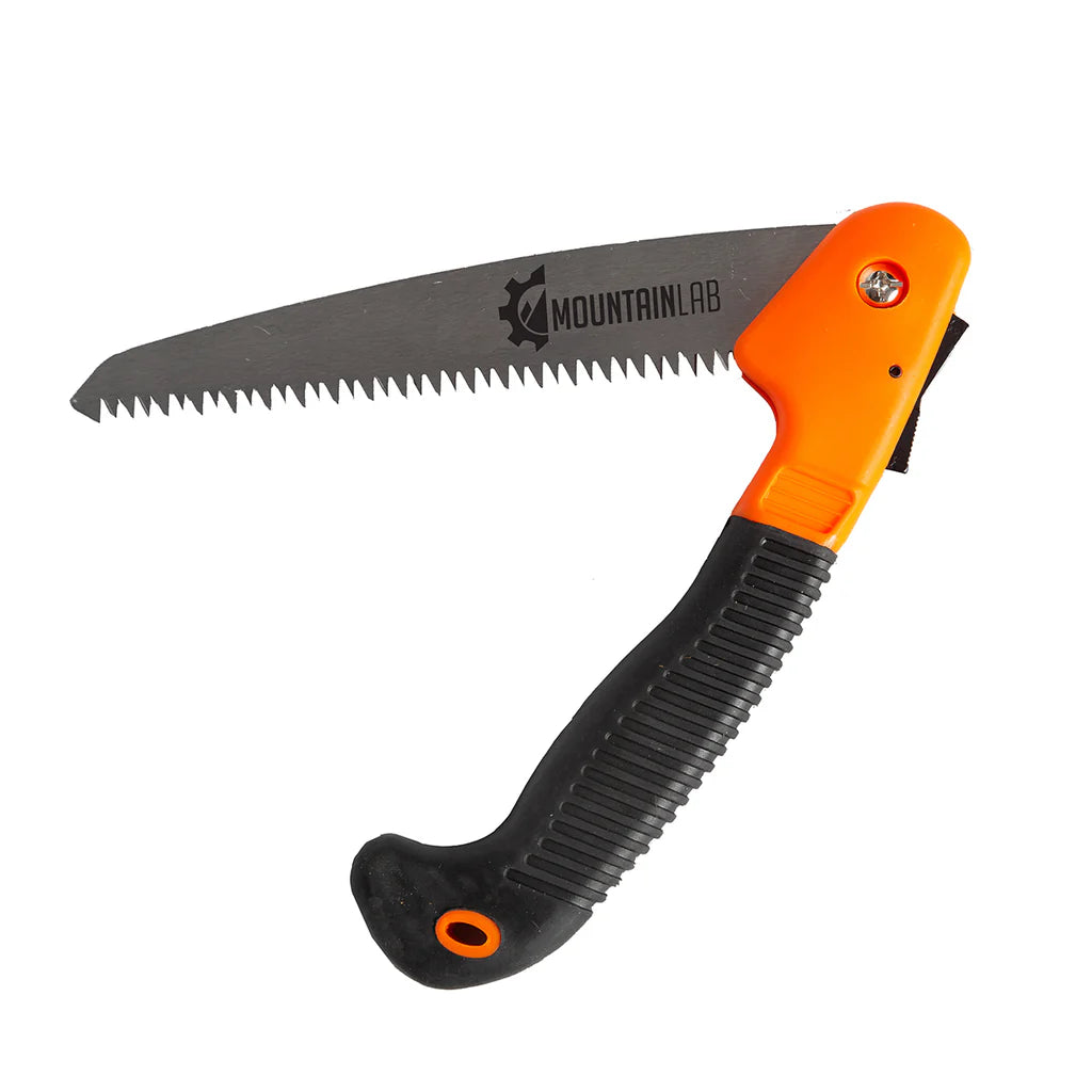 Mountain Lab Folding Saw open