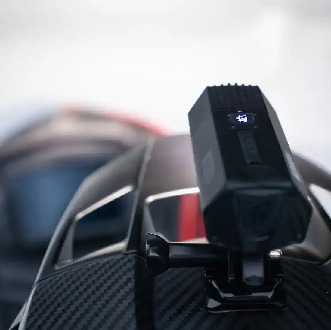 helmet mount on the Mountain Lab W2000 Flashlight Kit