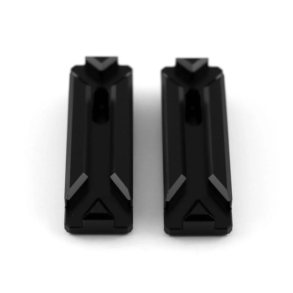 underside of the black Munster Ski Bushing Stiffeners