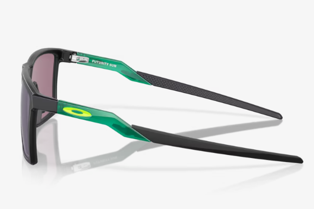 side Jade lens Oakley Futurity Sun Sunglasses
