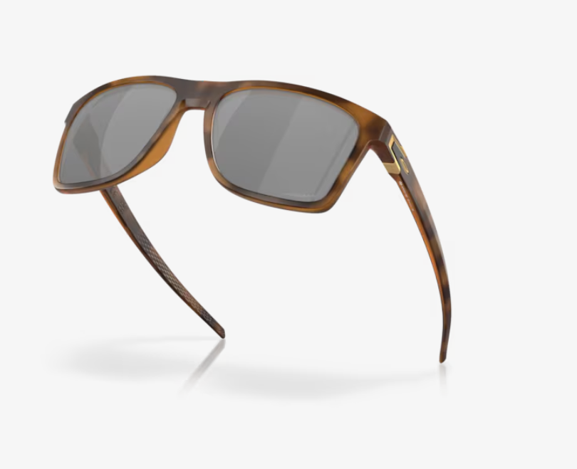 black lens, brown frame Oakley Leffingwell Polarized Sunglasses