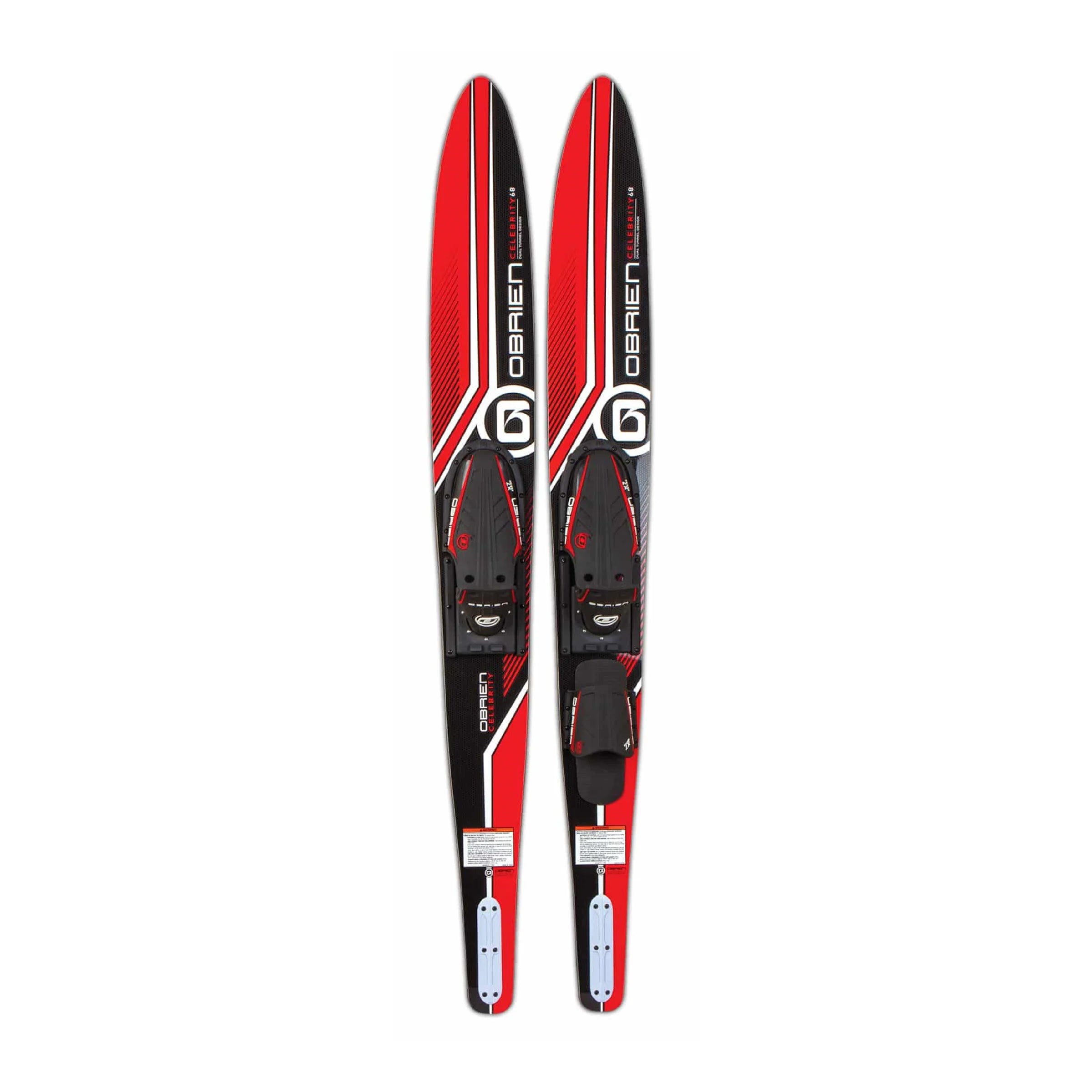 O'Brien Celebrity 68" Combo Waterski With X7 Bindings - Red
