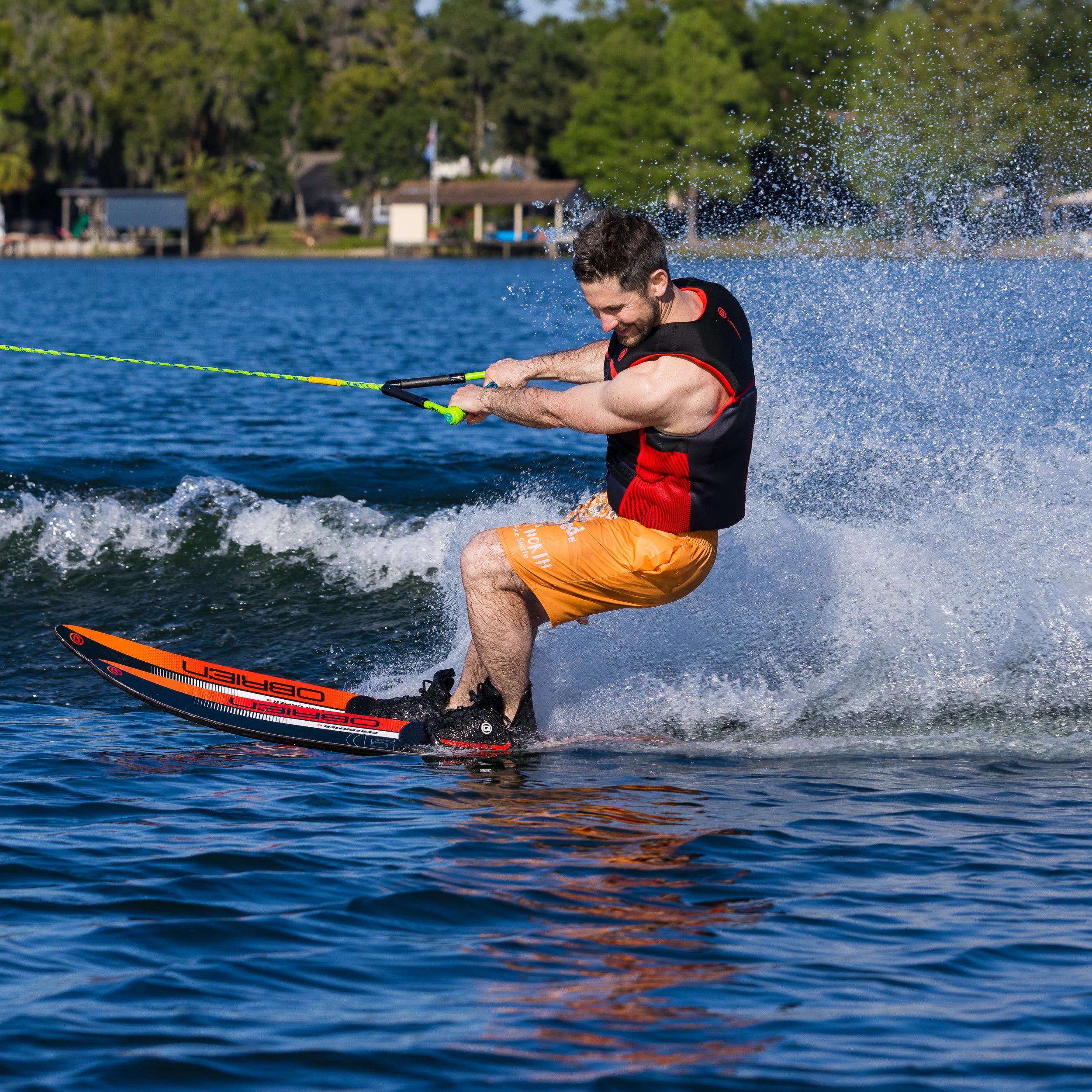O'Brien Performer Combo Waterski With Z8 Bindings