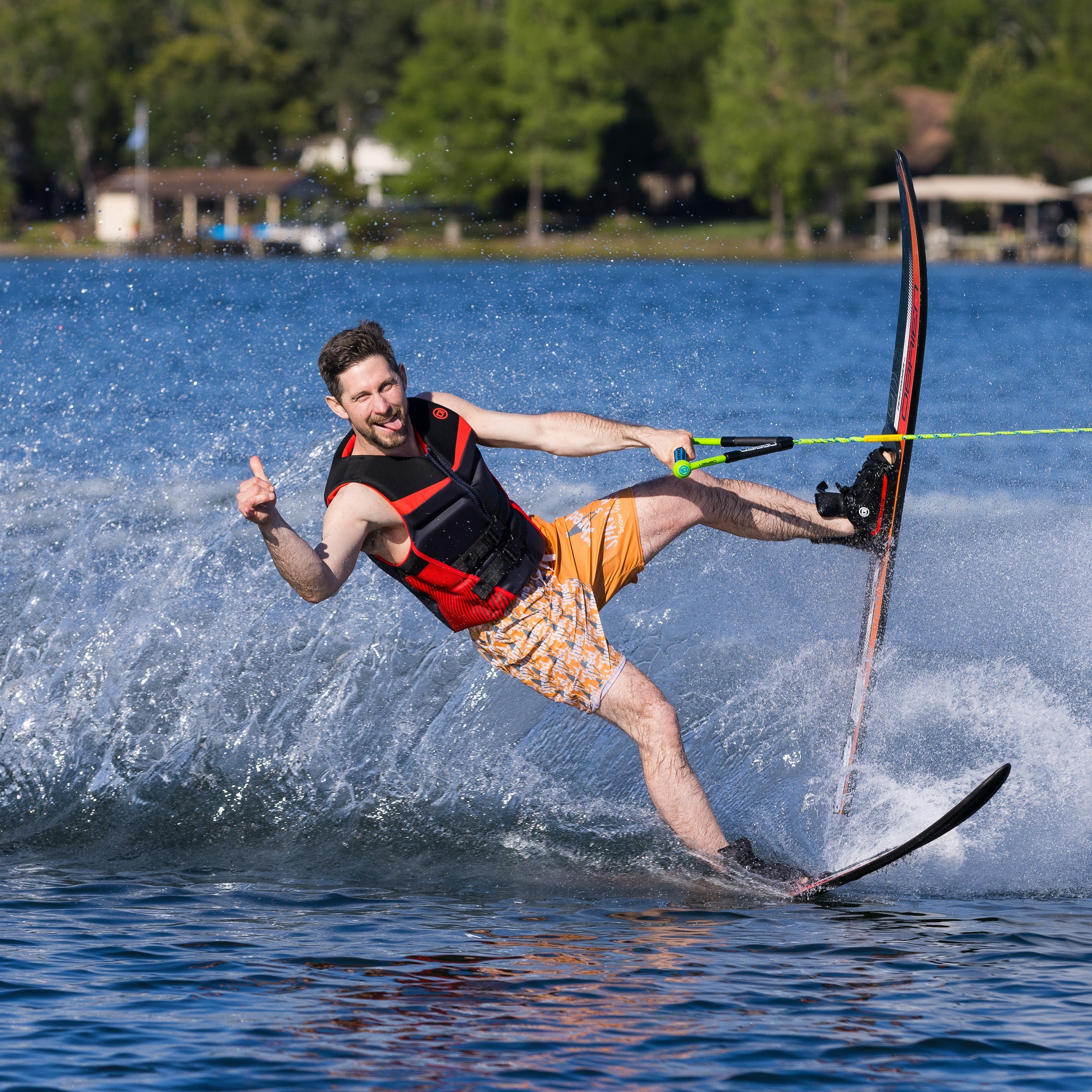 O'Brien Performer Combo Waterski With Z8 Bindings