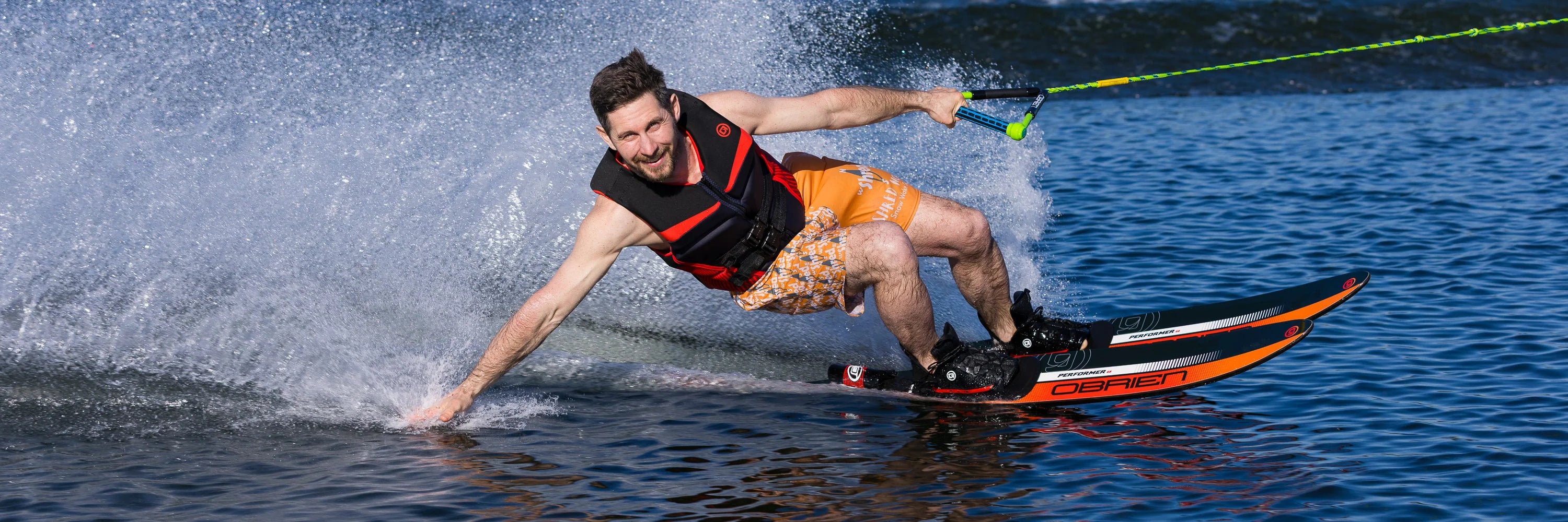 O'Brien Performer Combo Waterski With Z8 Bindings