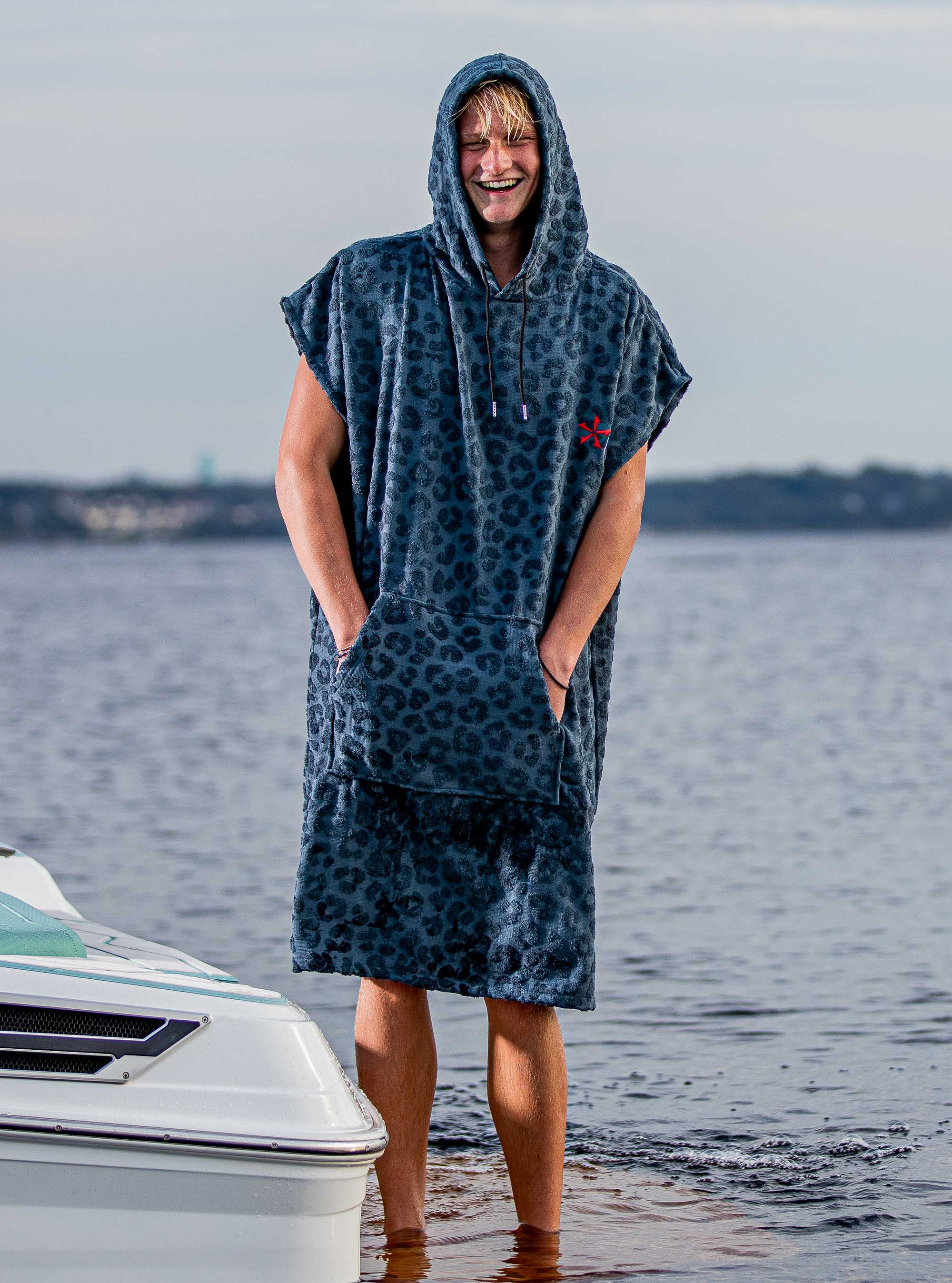Phase Five Cheetah Hooded Towel