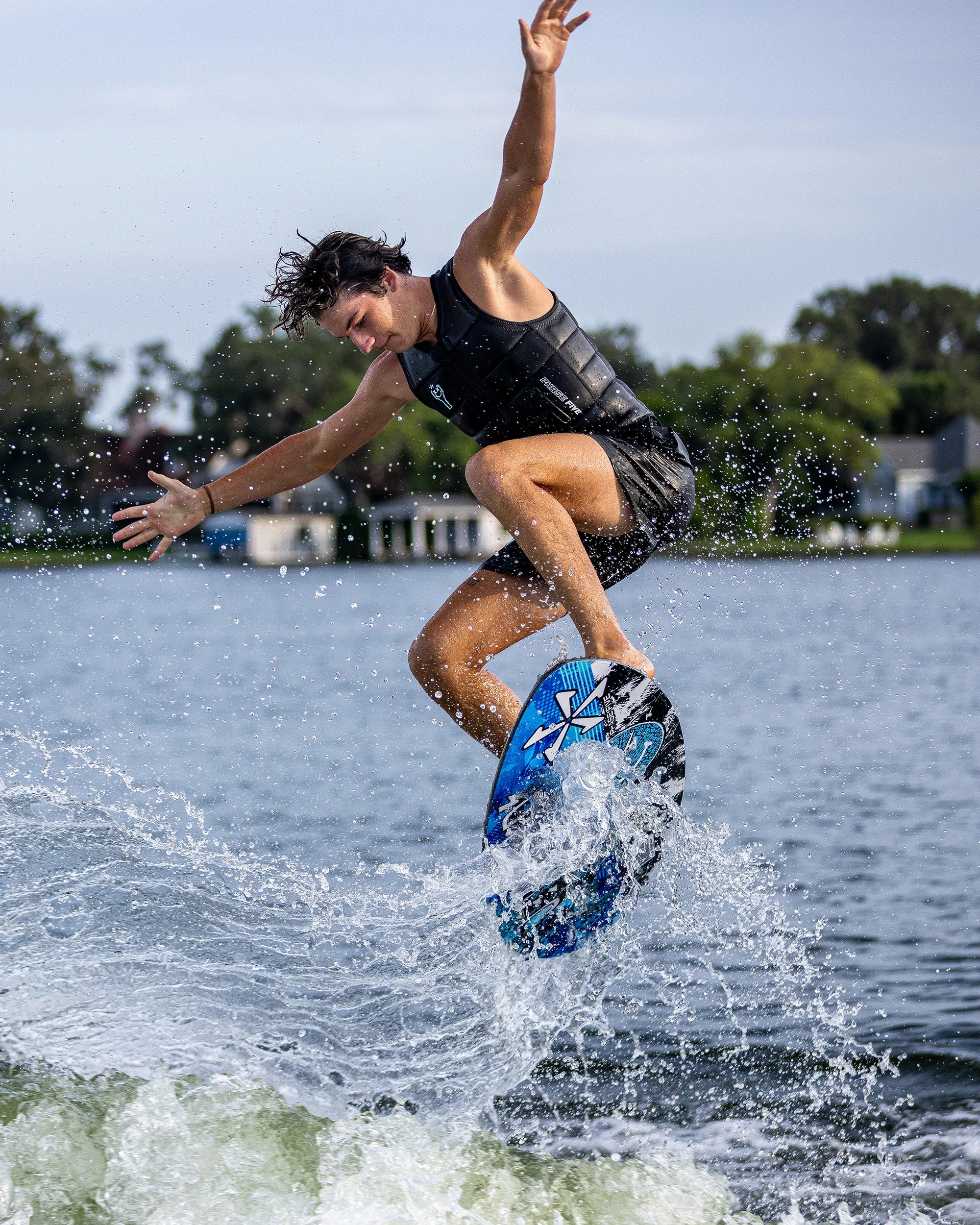 Phase Five Key Jett Shreds Wakesurfer