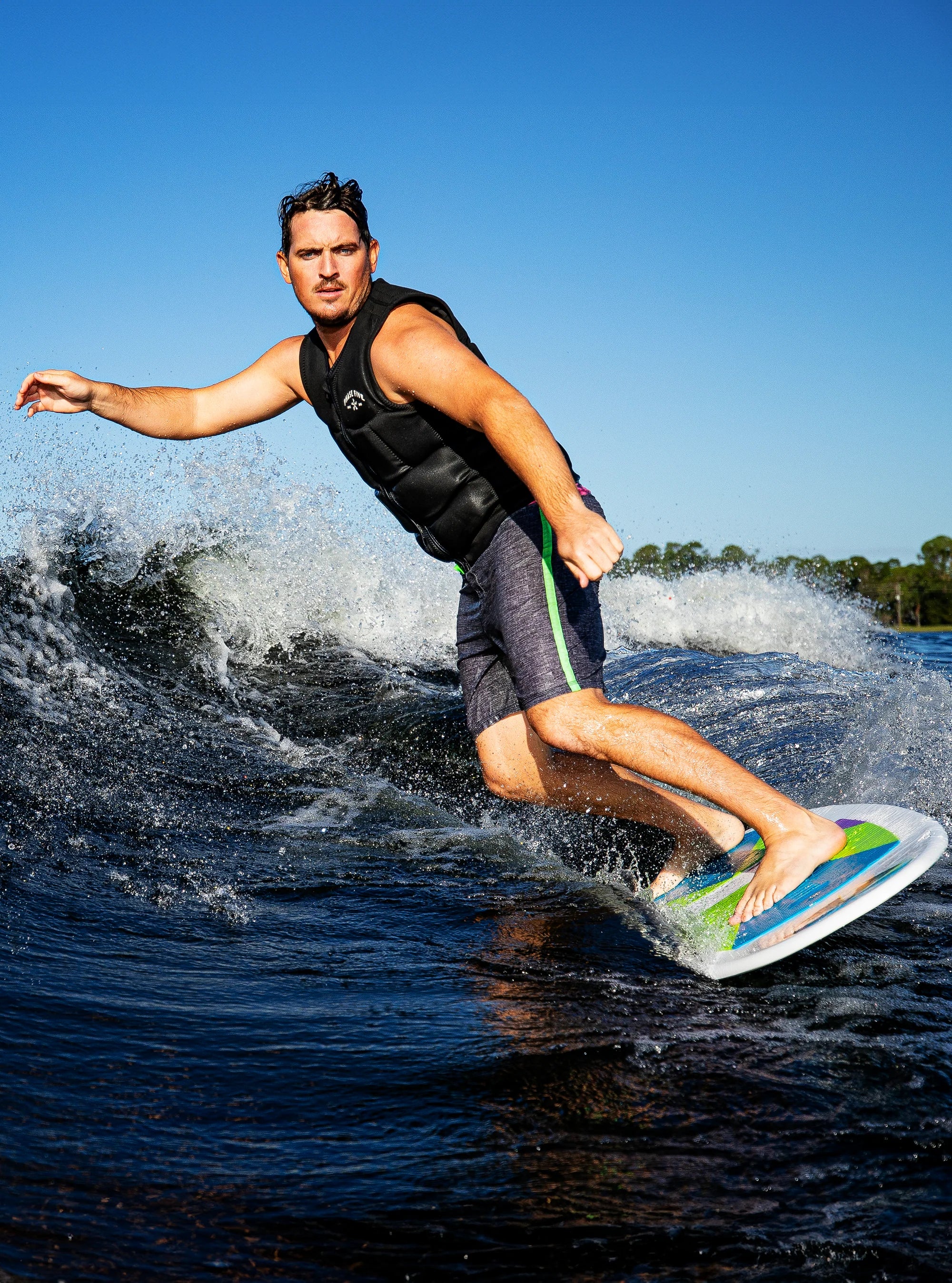 Phase Five XB Wakesurfer on the water