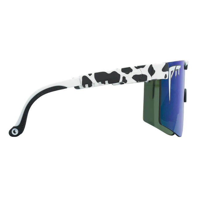side view Pit Viper The Original 2.0 Sunglasses - The Cowabunga (Wide)