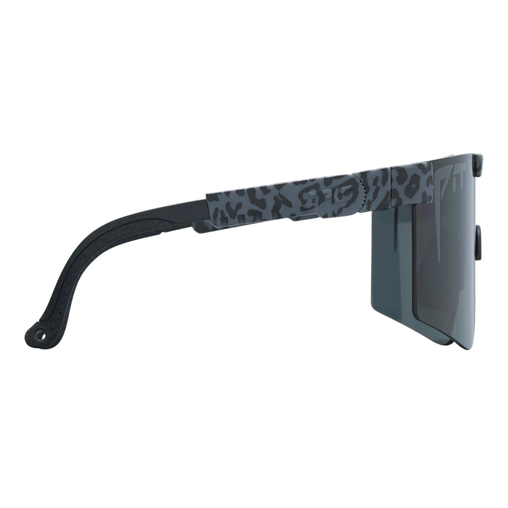 side view of Pit Viper The Original 2.0 Sunglasses - The Firecracker (Wide)