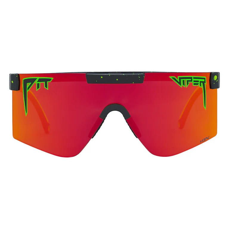 front view of the Pit Viper The Original 2.0 Sunglasses - The Monster Bull (Wide)