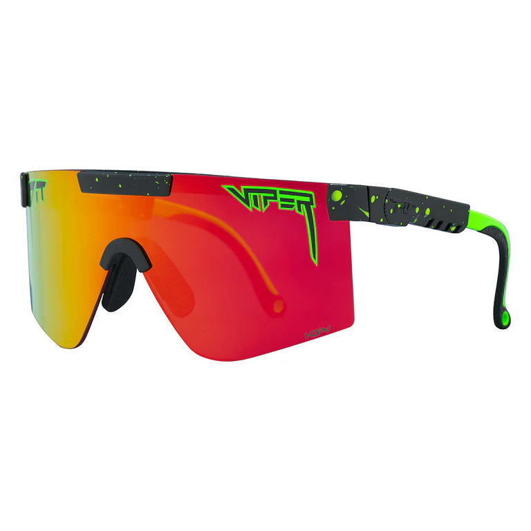 angle view of Pit Viper The Original 2.0 Sunglasses - The Monster Bull (Wide)