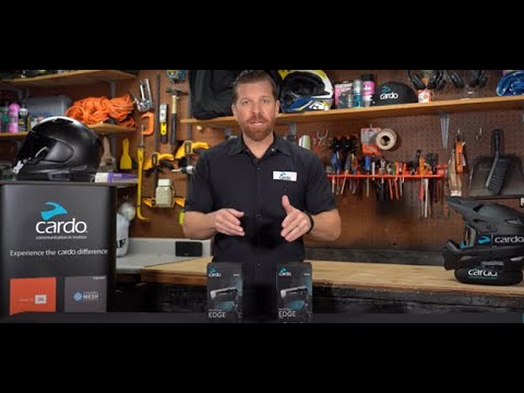 Cardo Packtalk Edge Single ORV Bluetooth Communicator tutorial video