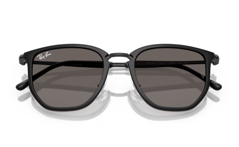 Ray-Ban RB4451 Sunglasses - Black Frame With Dark Grey Lens