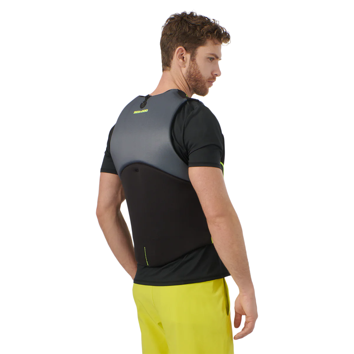 black/yellow Sea-Doo Unisex Freedom Life Jacket