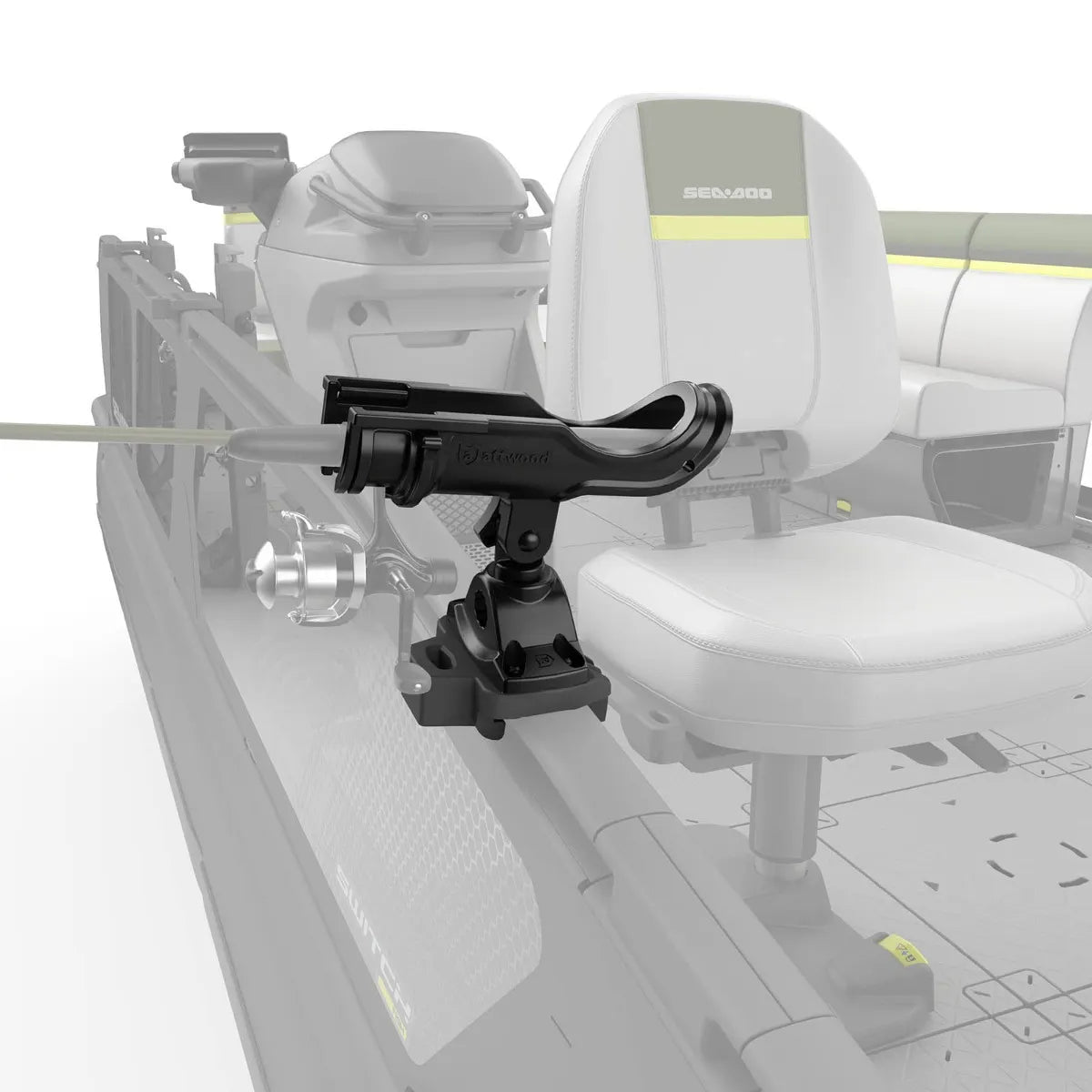 Sea-Doo Rail Rod Holder With LinQ Lite for Switch Pontoon