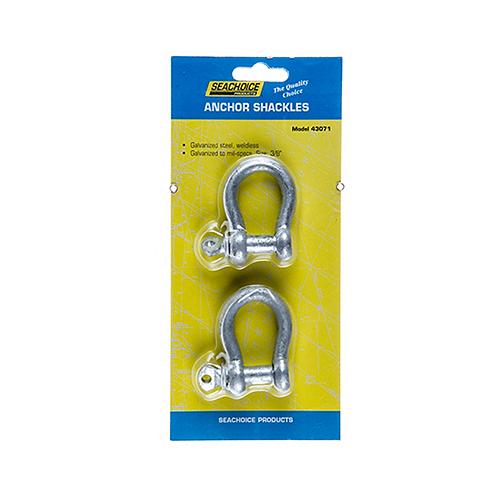 Seachoice Galvanized Anchor Shackle 2 pack