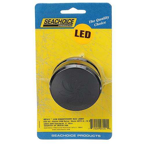packaging of the Seachoice LED All Round Boat Navigation Light for Wake Towers