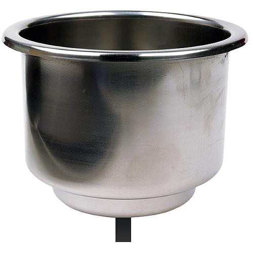 Seachoice Stainless-Steel Drink Holder With Drain